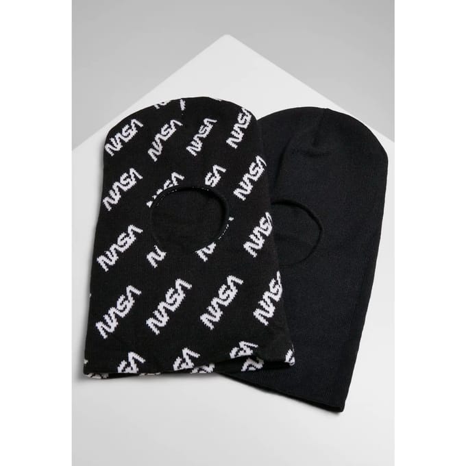 Mister Tee NASA - NASA Storm Mask Set black/black/white one size Masker - Zwart