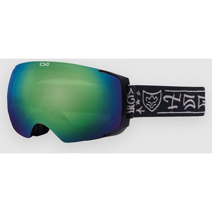 TSG Two Black Wholetrain Goggle zwart