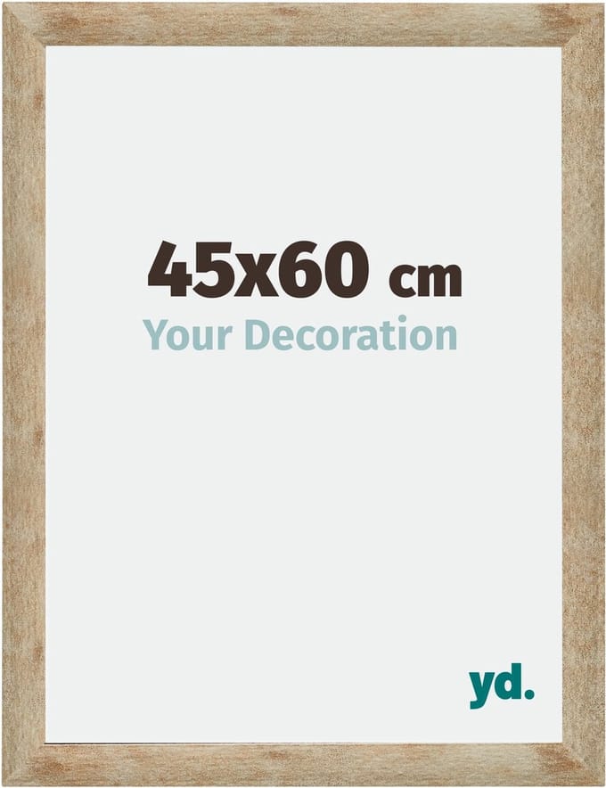 Your Decoration - Fotolijst 45x60 cm - MDF - Goud - Catania