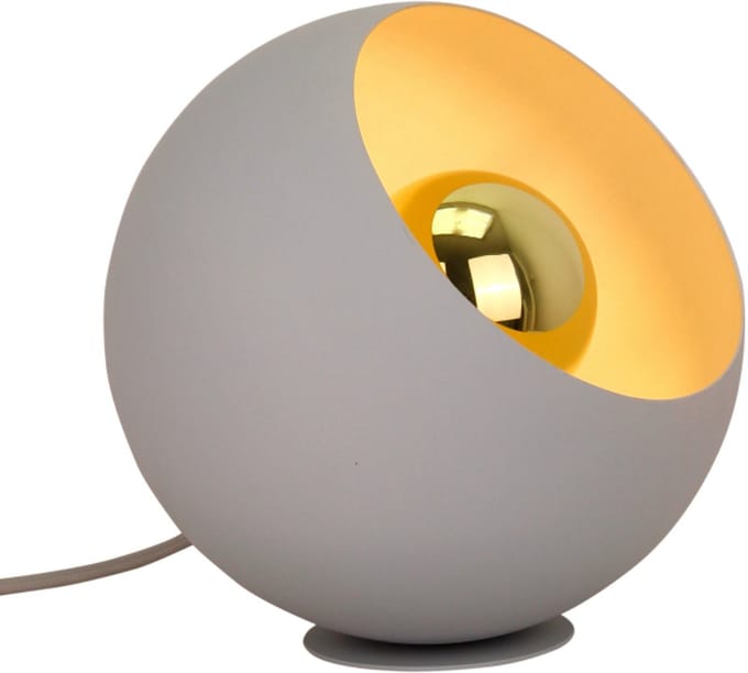 Chericoni Occhio Tafellamp - 1-lichts - Ø20 cm - Grijs - Metaal