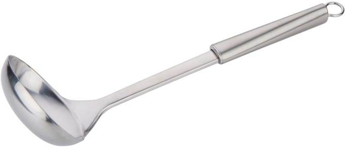 alpina Soeplepel RVS – Opscheplepel – 33 cm – Vaatwasserbestendig
