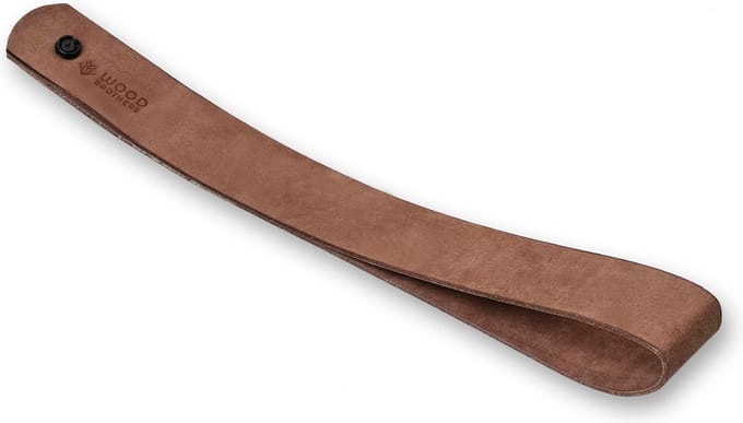 Leren plankdragers bruin 1 stuks - Leren plankdragers - Leren plankdragers