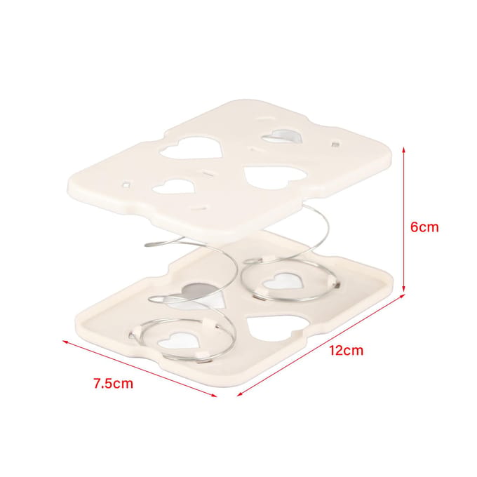 Tissuebox Veerondersteuning Automatisch Hefmechanisme Flexibele Tissue Veerklem Veerhouder voor white