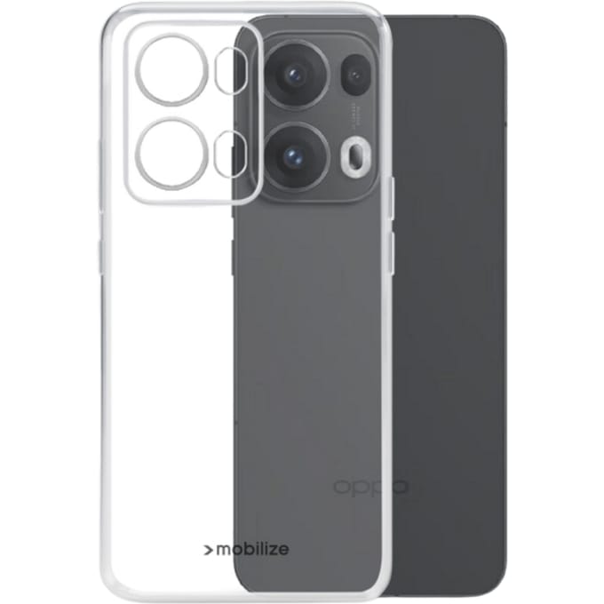 Mobilize OPPO Reno13 Pro Siliconen (TPU) Hoesje Transparant