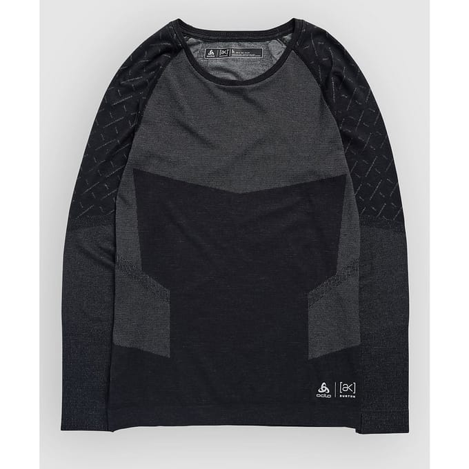 Burton Ak Slokar Crew Thermo Shirt zwart