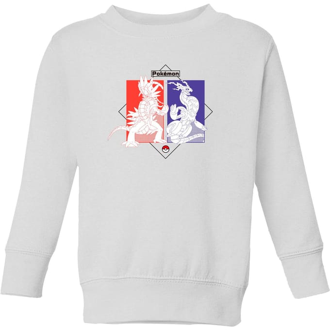 Pokémon Legendary Kids' Sweatshirt - White - 146/152 (11-12 jaar) - Wit
