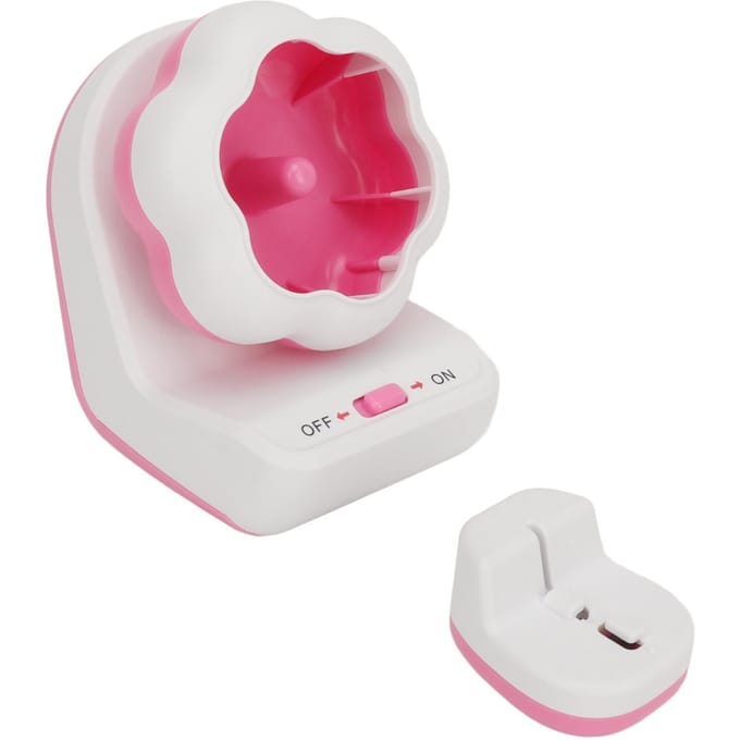 Elektrische Klei Kralen Spinner Professionele DIY Efficiënte Automatische Kralen Spinner voor Sieraden Armbanden pink