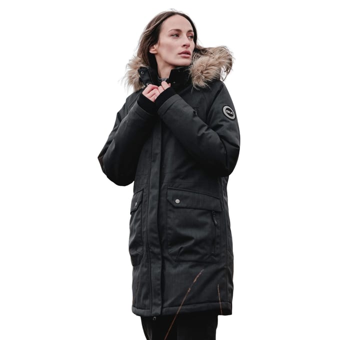 Trespass Dames/Dames Dana Donzen Jas (Zwarte mergel)