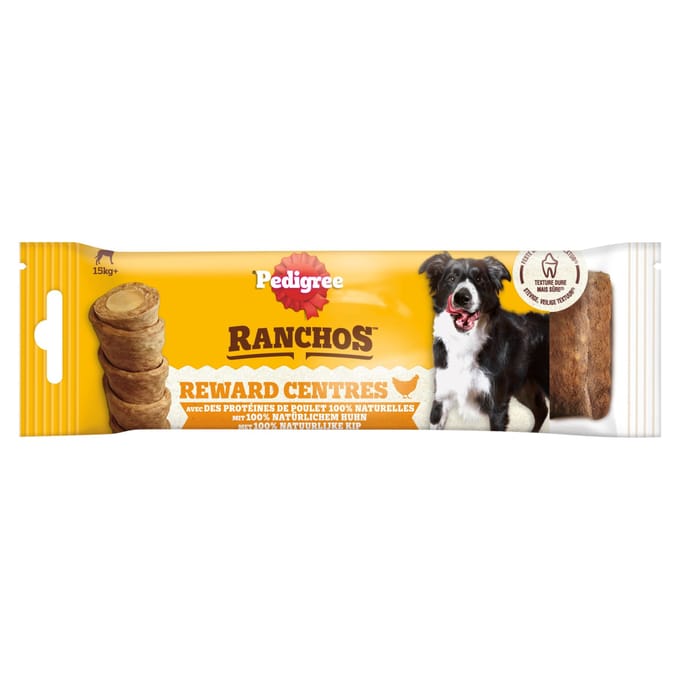 Pedigree Ranchos Gevulde kauwrollen Maxi - Kip 80 g