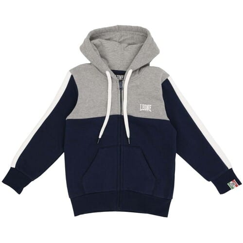 Capuchon sweaters Leone 1947 Boy Hoody Grey Boy