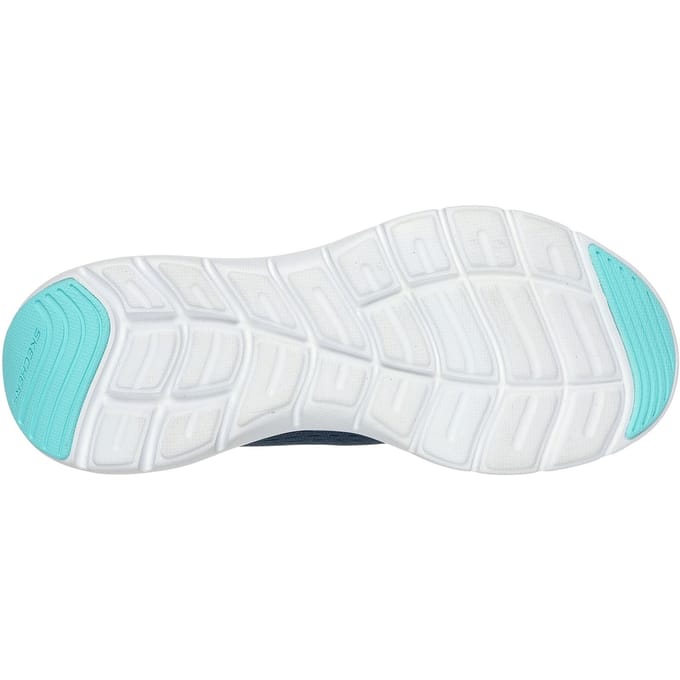 Skechers Flex Appeal 5.0 Textiel Dames Marineblauwe/blauwe Sneakers