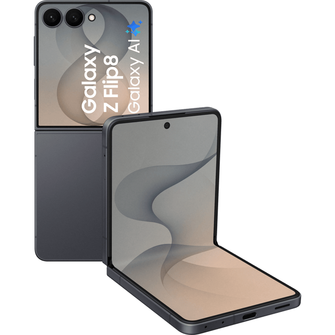 SAMSUNG Galaxy Z Flip8 AI Smartphone pliable 256 Go Graphite