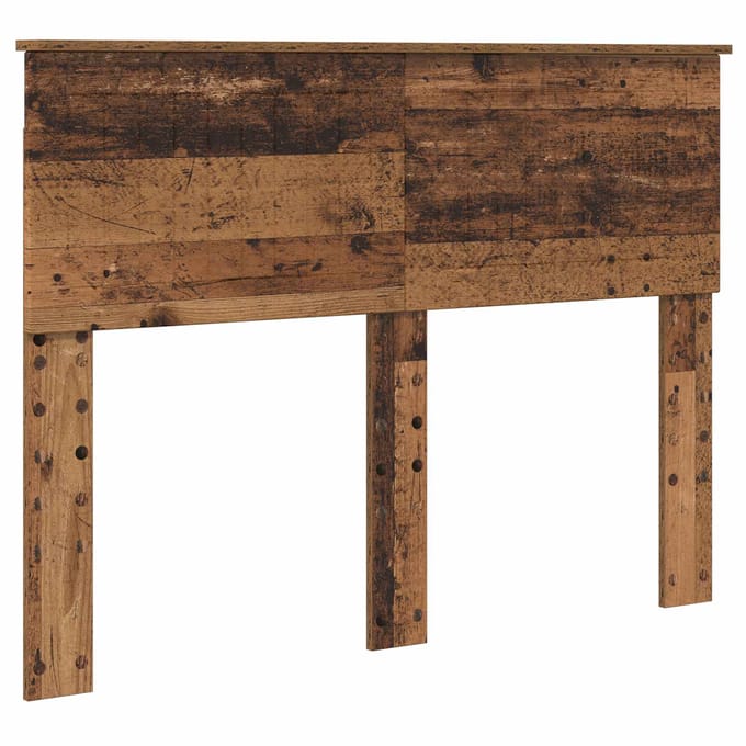 vidaXL Hoofdbord Oud Hout Bewerkt hout