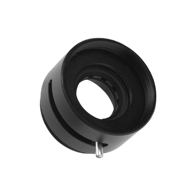 C-mount naar CS-mount Camera Lens Module Adapterring met 1-12mm Verstelbaar Diafragma black