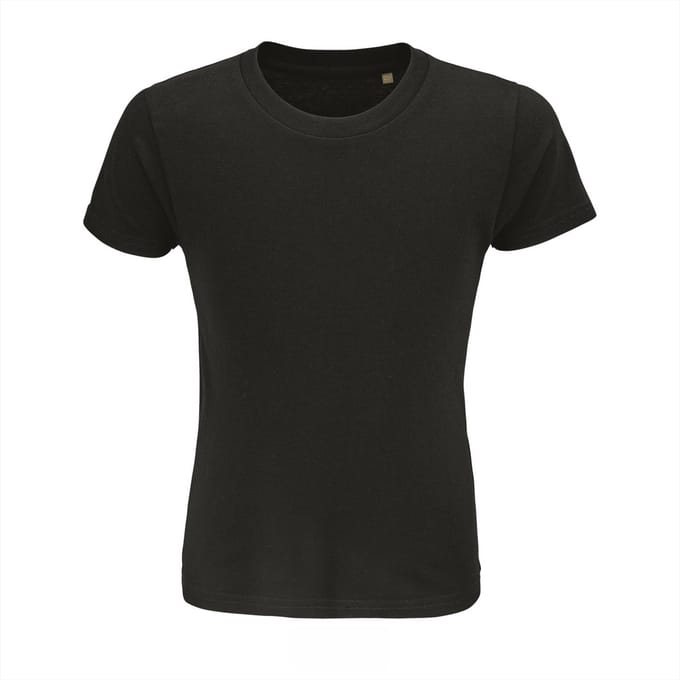 T-shirt kinderen - Deep Black - 4 jaar