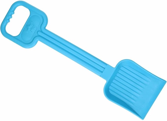 Summertime Zand speelgoed schep - blauw - 54 cm - kunststof - strandschep - zandbak schep