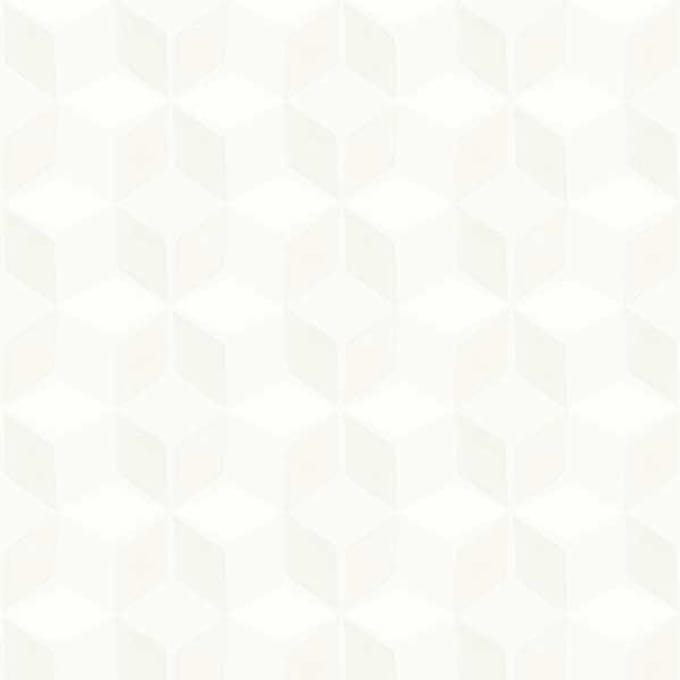 Flügger Fiona Vliesbehang 570101 - Six Senses - Illusion - Wit - 53cm x 10.05m