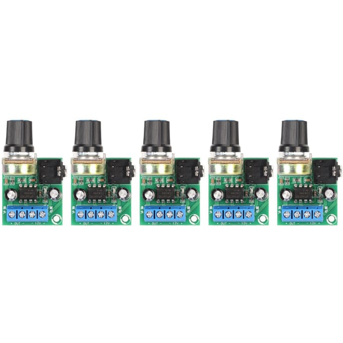 5 STUKS LM386 Eindversterkerbord Mini 0,5W tot 10W Luidspreker DC 3V tot 12V Geluidsvermogen Versterkermodule