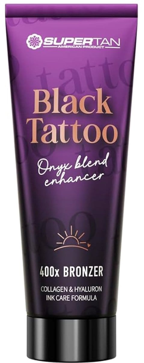 Super Tan - Black Tattoo - 200ml - Zonnebankcrème