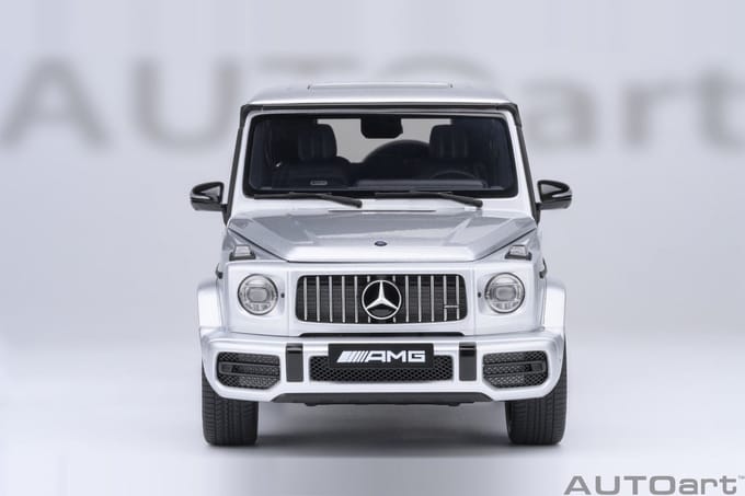 AUTOart 1/18 Mercedes-AMG G63 - 2019, Iridium Silver