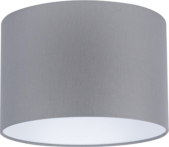 Uniqq Lampenkap stoffen grijs Ø 30 cm – 20 cm hoog