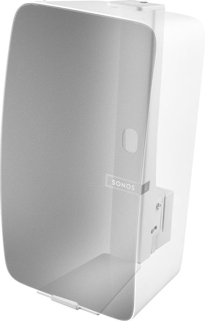 Cavus - CMP5VW Muurbeugel voor Sonos Five (ook geschikt voor Play:5 gen 2) – Verticaal – Wit