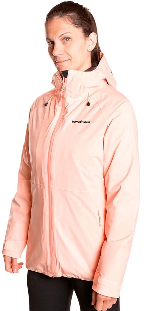 Trangoworld Bruket Complet Afneembare Jas Oranje L Vrouw
