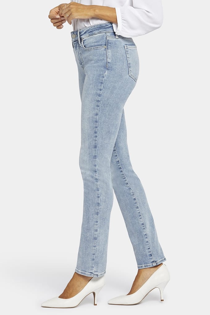 Sheri Slim Jeans Lichtblauw Premium Denim | Haley