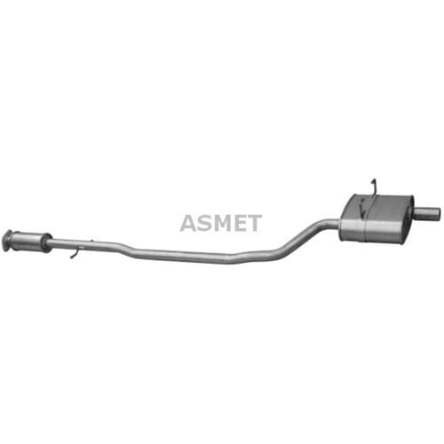 Geluiddemper achter ASMET 12.025