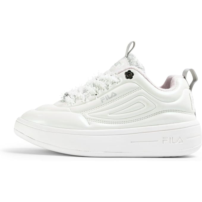 FILA Superbubble Cq Wmn White-silver Taglia: 39 | Sneakers Outlet | Donna | Bianco