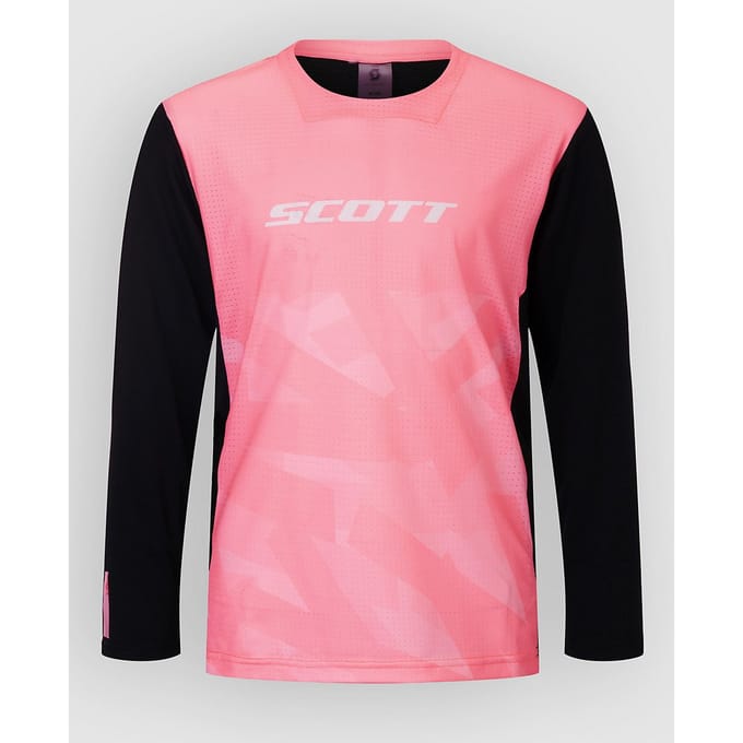 Scott Vertic Delta Kids Long Sleeve Tech Tee roze