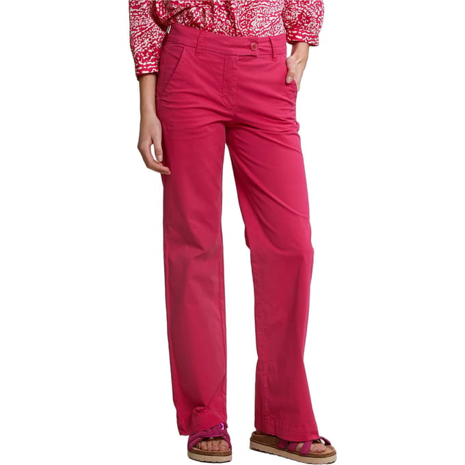 River Woods Fuchsia Straight Stretch Pants Taglia: 38 | Pantaloni Outlet | Donna