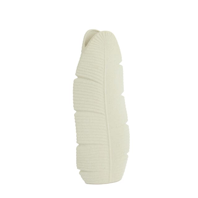 Light & Living - Vaas LOU - 19x11x46.5cm - Wit