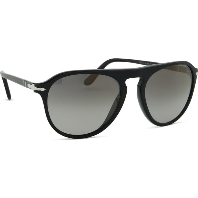 Persol PO3302S 95/M3 zwart grijs gradiënt gepolariseerde zonnebril