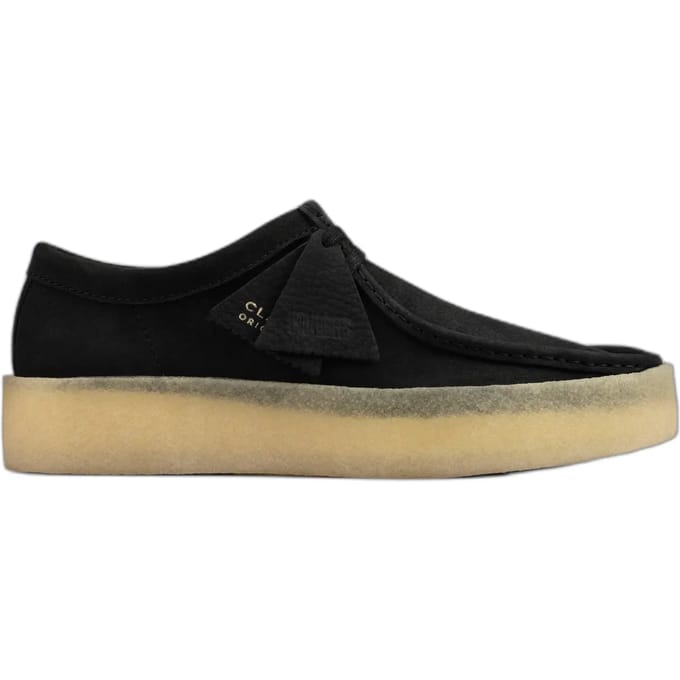 Wallabee Cup lifestyle herenschoen zwart/nubuck