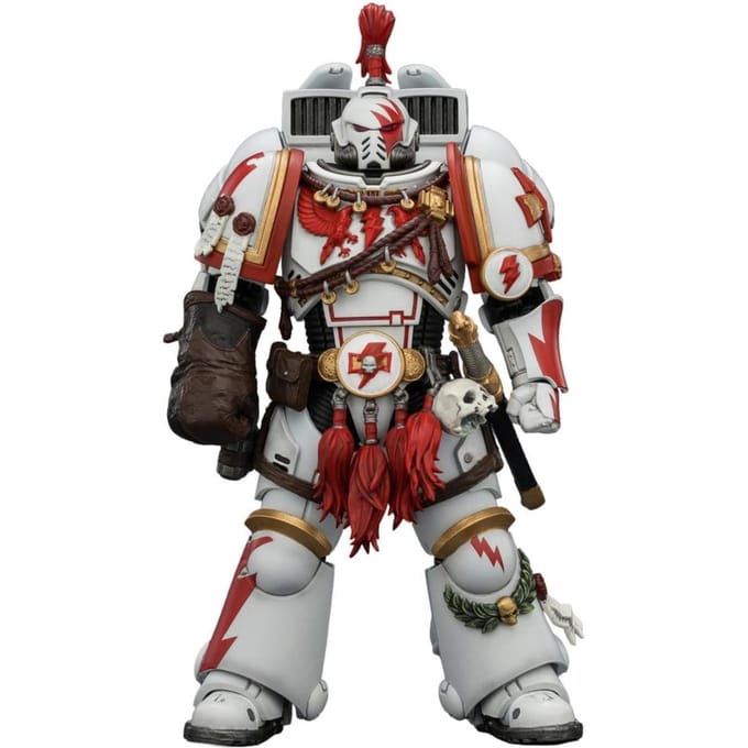 Warhammer Action Figure Game Edition White Scars Assault Intercessor Champion 13 cm