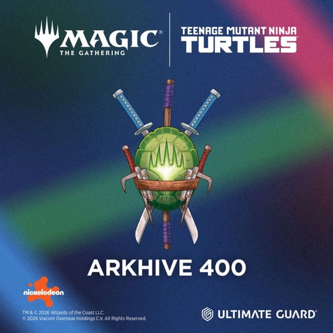 Ultimate Guard Arkhive 400+ Xenoskin Magic: The Gathering | Teenage Mutant Ninja Turtles - Turtles Van