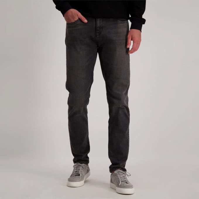 Cars Jeans Heren BLAST Slim Fit BLACK USED - Maat 28/32