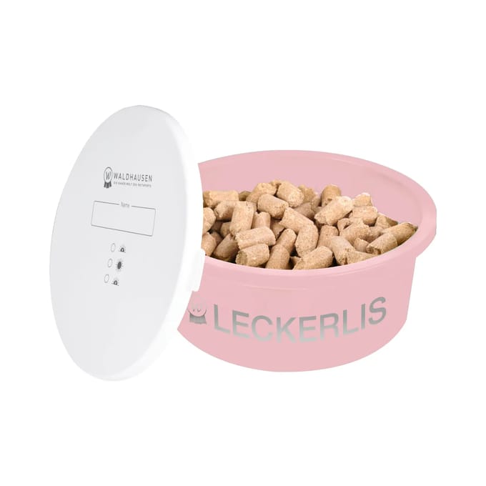 Waldhausen Snack Emmertje - Voer & Drinkbak - 2 l Pink per stuk