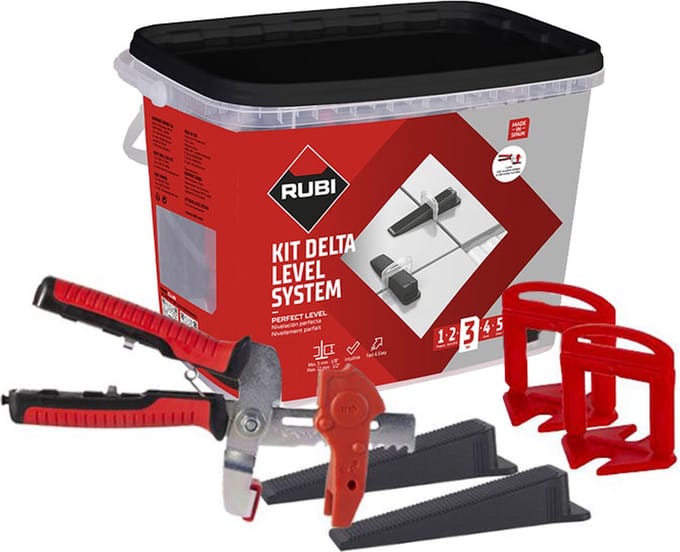 Rubi Delta Levelling Starterskit 3mm - Nivelleer Systeem - Tegeldikte 6-16mm