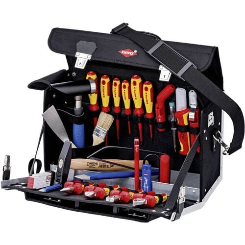 Knipex 00 21 02 EL Gereedschapstas (met inhoud)