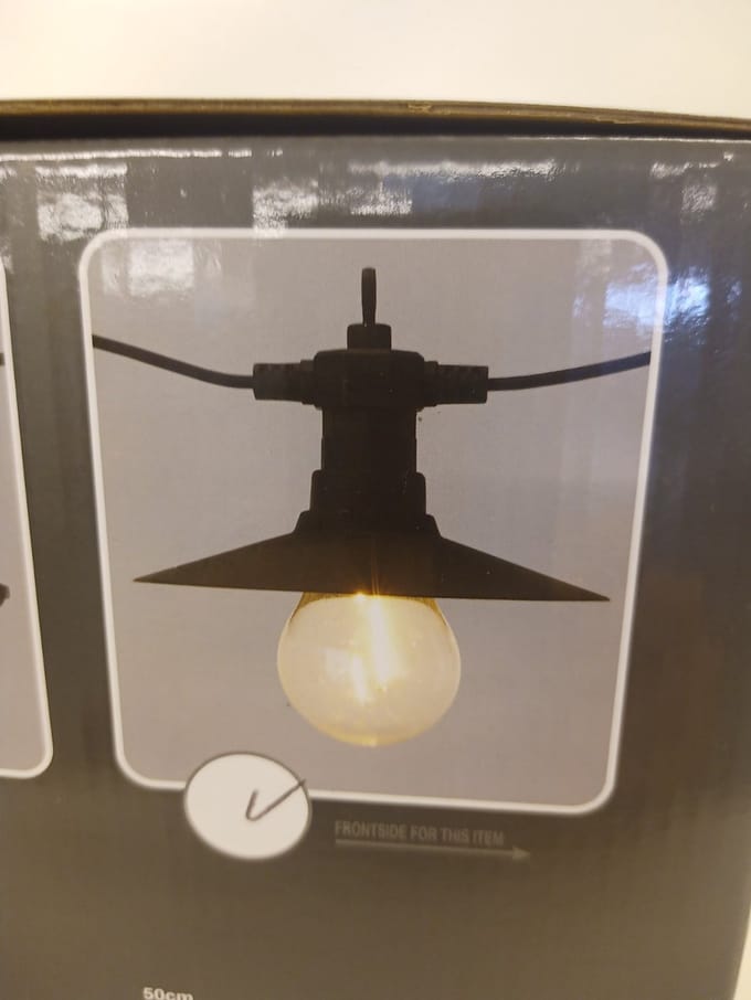 Tuinverlichting - Feestverlichting - 6-Lamps - Filam