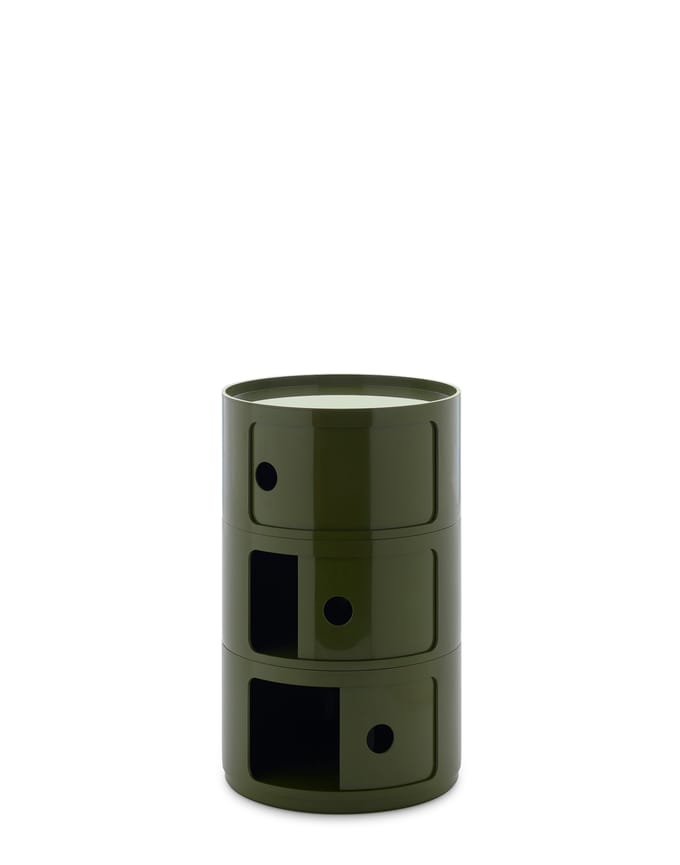 Kartell Nieuwe Componibili BIG 3 elementen - groen