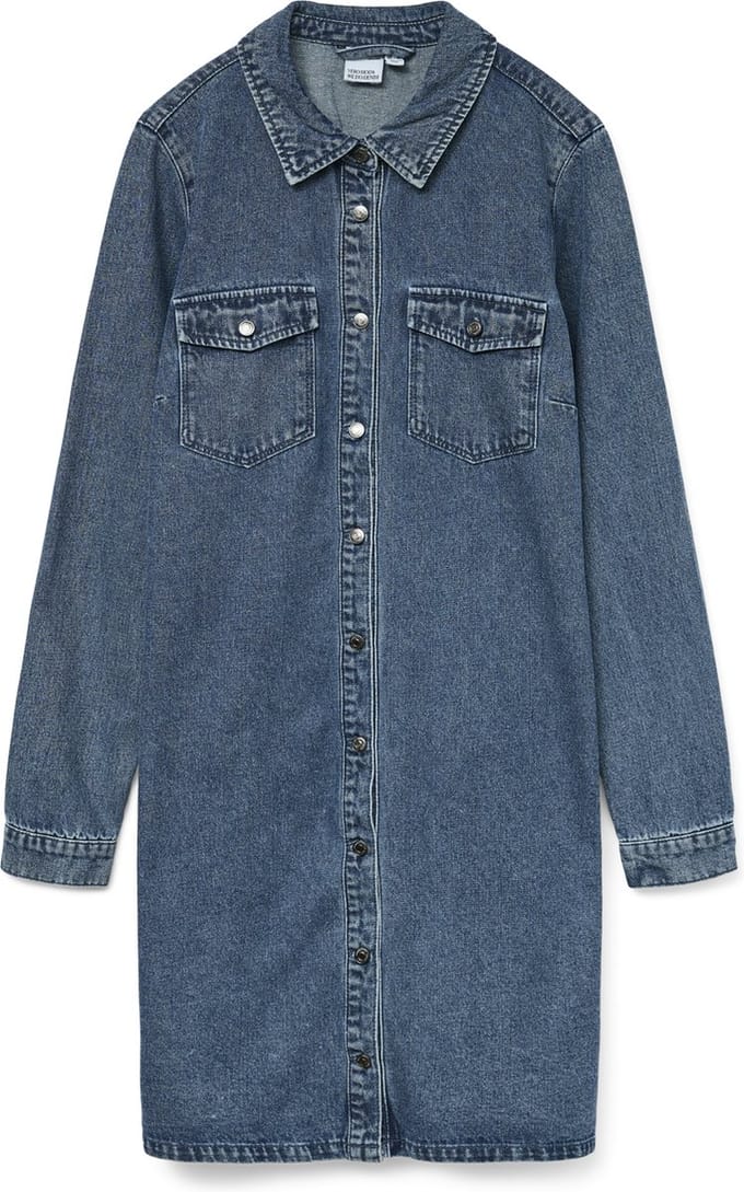 Vero Moda Denim jurk VMJENNIE Korte jurk