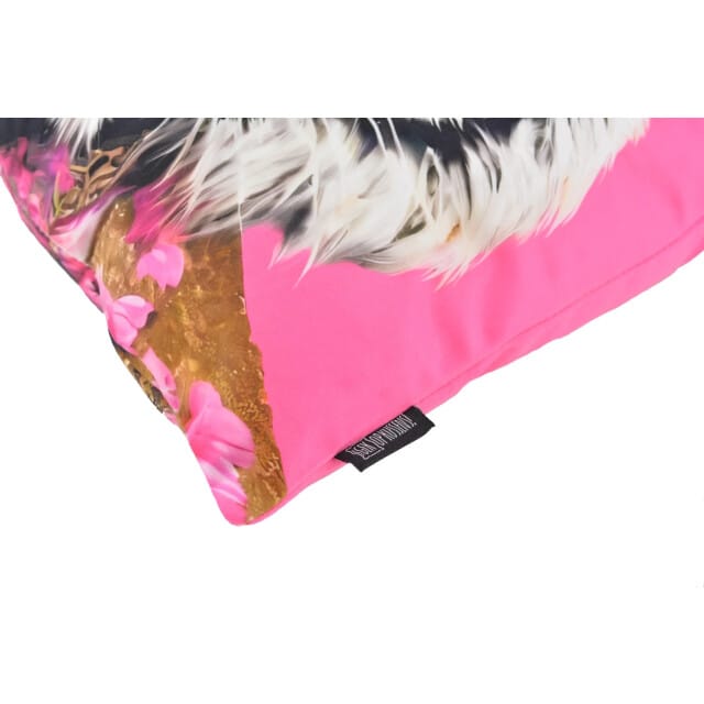 Gek op kussens! Sierkussen funky tiger | 45 x 45 cm | katoen/polyester