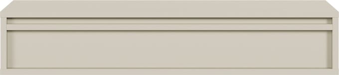 Selsey Evo - Wandconsole met lade 90 cm - Grijs beige