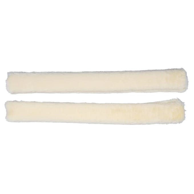 Qhp Teugel Bontset Creme - 45 CM | Hoofdstel accessoires paard
