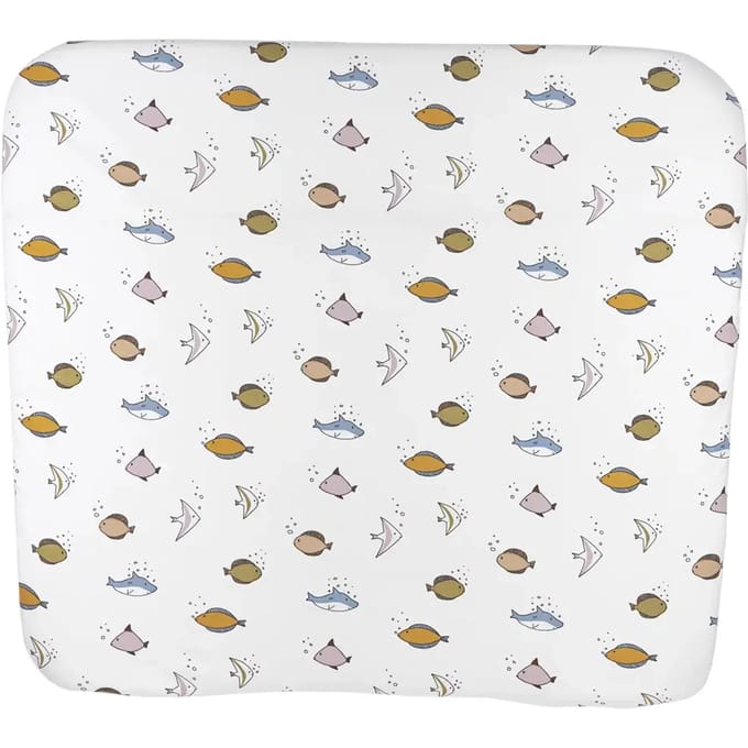 Meyco Baby Sea aankleedkussenhoes - multicolour - 85x75cm