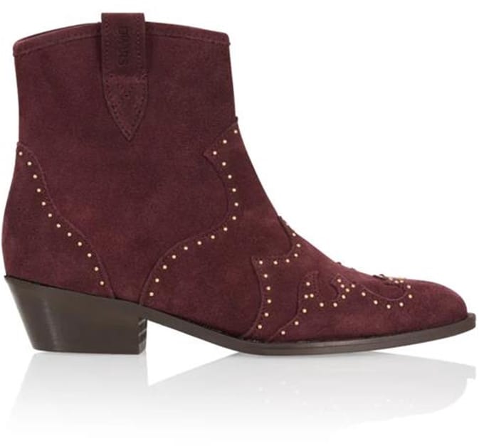 DWRS Lyon studs bordeaux B3763-19 BORDEAUX