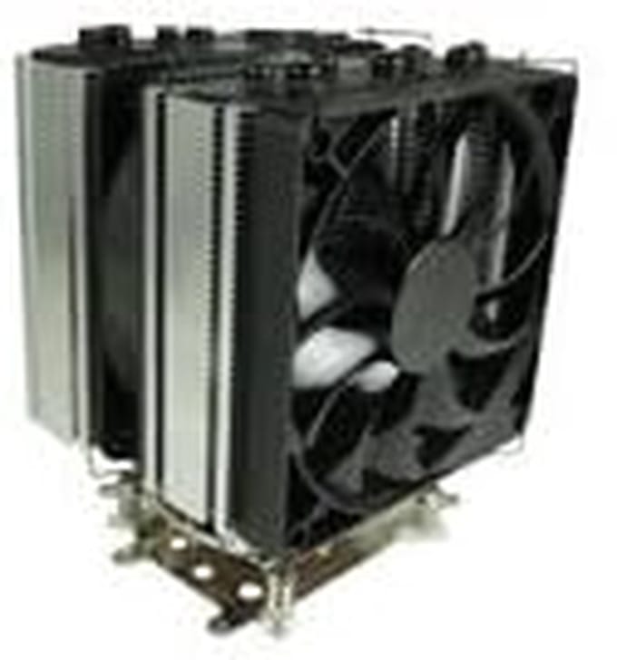 CPU Koeler - Processor Koeler - Computer Onderdelen - 7 Power Heatpipes - Standaard Formaat - Zwart